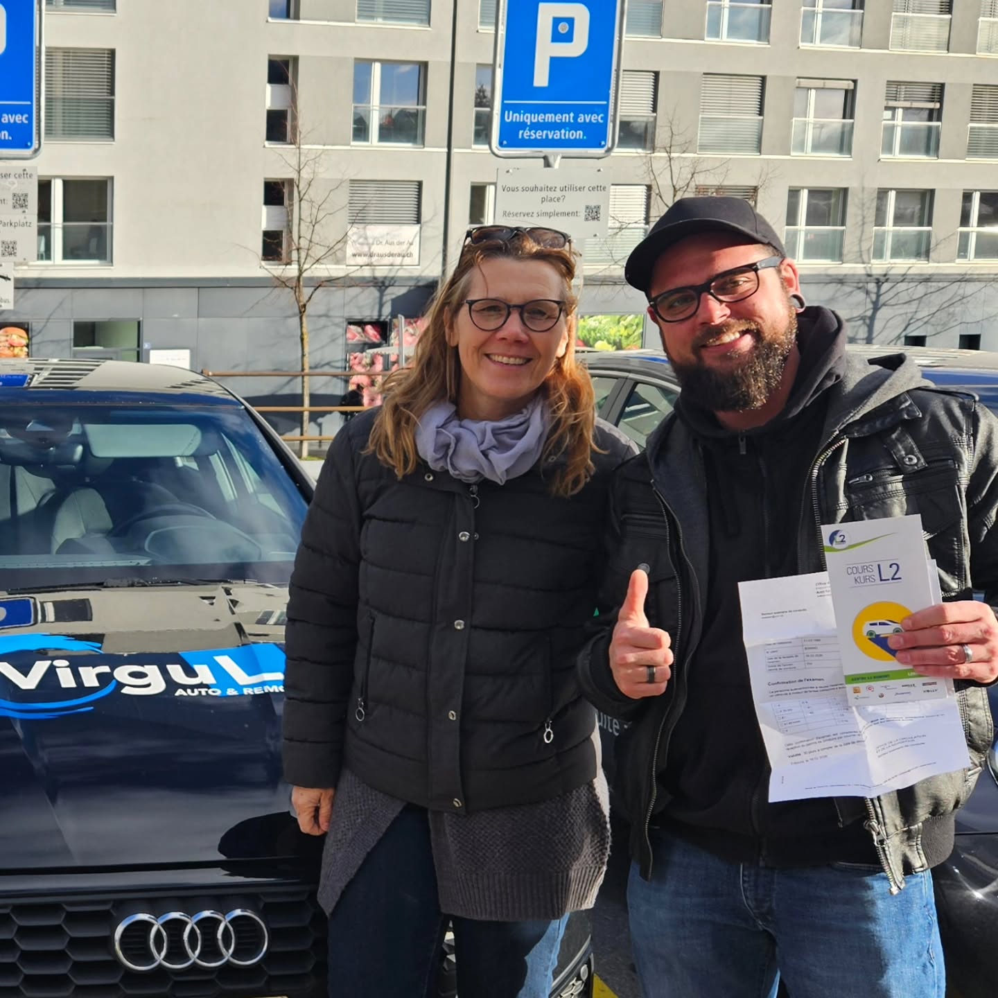Benjamin, grand sourire, permis tant attendu en poche